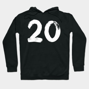 Number 20 Hoodie